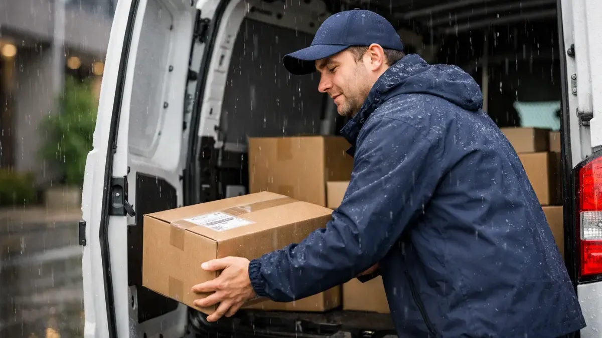 How weather affects local deliveries in New Jersey